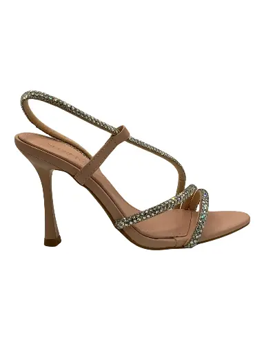 Crystal glam heels